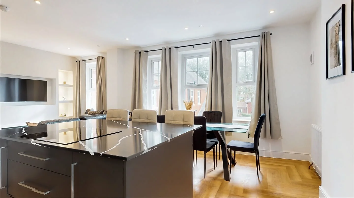Luxury apartment interior at Chester House